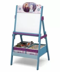 Delta Children Easels Frozen II Wooden Activity Easel With Storage 9 Delta Children Easels Frozen II Wooden Activity Easel With Storage