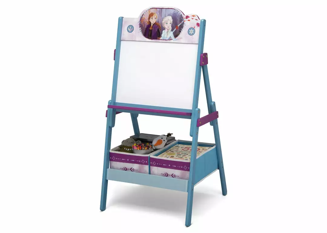 Delta Children Easels Frozen II Wooden Activity Easel With Storage 6 Delta Children Easels Frozen II Wooden Activity Easel With Storage