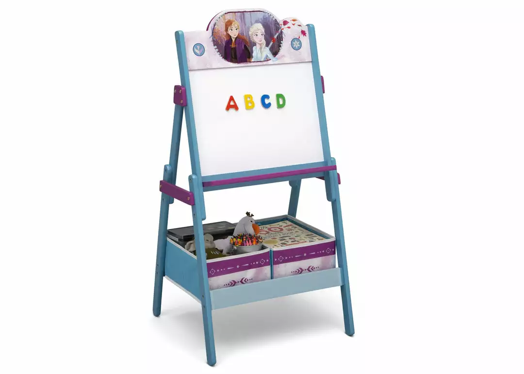 Delta Children Easels Frozen II Wooden Activity Easel With Storage 5 Delta Children Easels Frozen II Wooden Activity Easel With Storage