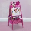 Delta Children Easels Minnie Mouse Wooden Double Sided Activity Easel