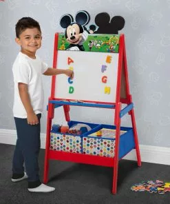 Delta Children Mickey Mouse Wooden Double Sided Activity Easel
