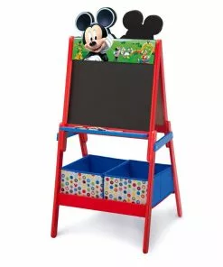 Delta Children Mickey Mouse Wooden Double Sided Activity Easel