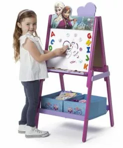 Delta Children Frozen Wooden Double Sided Activity Easel Easels
