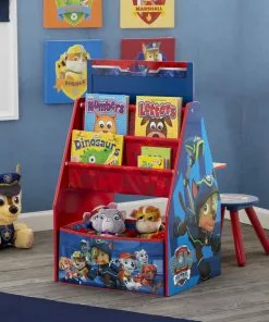Delta Children PAW Patrol Deluxe Kids Art Table - Easel, Desk, Stool, Toy Organizer