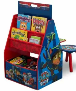 Delta Children PAW Patrol Deluxe Kids Art Table - Easel, Desk, Stool, Toy Organizer 15 Delta Children PAW Patrol Deluxe Kids Art Table - Easel, Desk, Stool, Toy Organizer