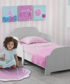 Delta Children Décor & Accessories Seashell 3-Piece Canvas Wall Art Set For Girls