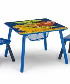 Delta Children The Lion King Table And Chair Set With Storage