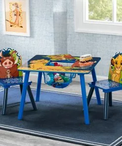 Delta Children The Lion King Table And Chair Set With Storage