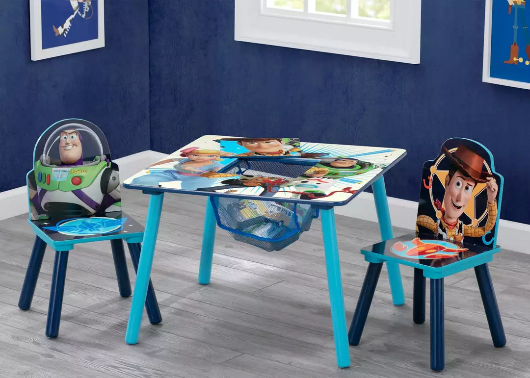 Disney/Pixar Gifts Toy Story 4 Table And Chair Set With Storage By Delta Children 3 Disney/Pixar Gifts Toy Story 4 Table And Chair Set With Storage By Delta Children