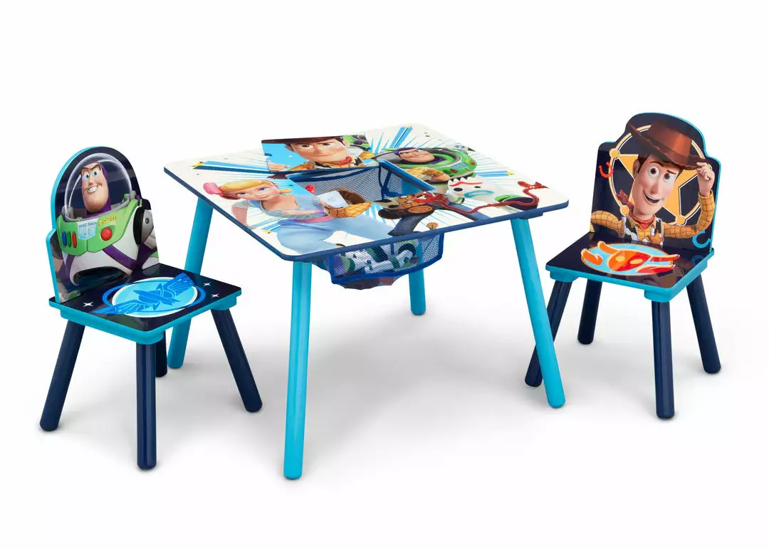 Disney/Pixar Gifts Toy Story 4 Table And Chair Set With Storage By Delta Children 4 Disney/Pixar Gifts Toy Story 4 Table And Chair Set With Storage By Delta Children