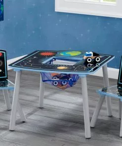 Delta Children Table & Chair Sets Space Adventures Kids Wood Table And Chair Set With Storage