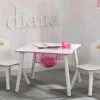 Delta Children Table & Chair Sets Princess Crown Kids Chair Set And Table, White/Pink 1 Delta Children Table & Chair Sets Princess Crown Kids Chair Set And Table, White/Pink