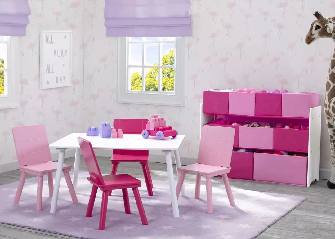 Delta Children Kids Table And Chair Set (4 Chairs Included) Table & Chair Sets 9 Delta Children Kids Table And Chair Set (4 Chairs Included) Table & Chair Sets