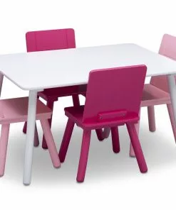 Delta Children Kids Table And Chair Set (4 Chairs Included) Table & Chair Sets 30 Delta Children Kids Table And Chair Set (4 Chairs Included) Table & Chair Sets