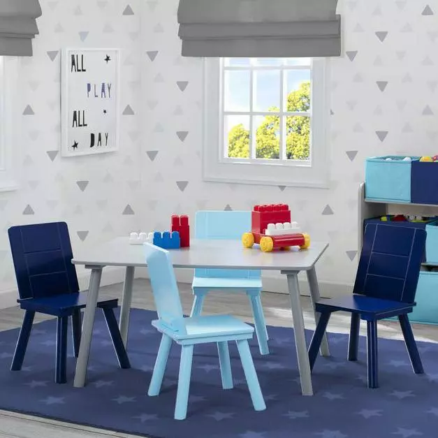 Delta Children Kids Table And Chair Set (4 Chairs Included) Table & Chair Sets 3 Delta Children Kids Table And Chair Set (4 Chairs Included) Table & Chair Sets