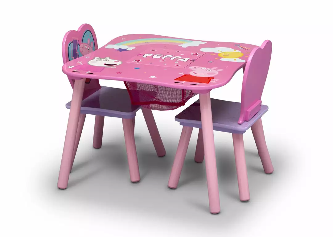 Delta Children Peppa Pig Table And Chair Set With Storage Table & Chair Sets 7 Delta Children Peppa Pig Table And Chair Set With Storage Table & Chair Sets