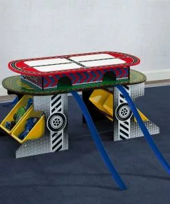 Delta Children Race Track Toy And Activity Play Table For Kids