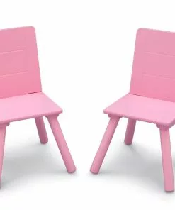 Delta Children Kids Table And Chair Set With Storage (2 Chairs Included)