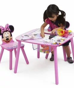 Delta Children Minnie Mouse Table & Chair Set With Storage