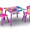 Delta Children Princess Table And Chair Set With Storage