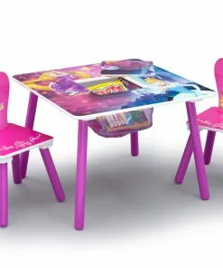 Delta Children Princess Table And Chair Set With Storage