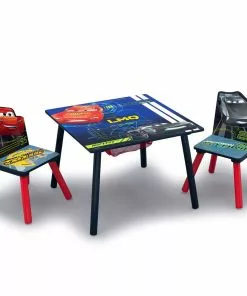 Delta Children Table & Chair Sets Cars Table & Chair Set With Storage