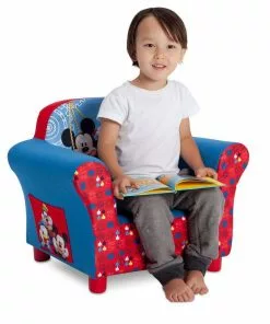 Delta Children Kids’ Chairs Mickey Mouse Upholstered Chair