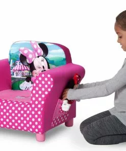 Delta Children Minnie Mouse Upholstered Chair