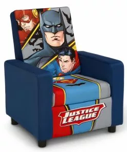 Delta Children Kids’ Chairs Justice League High Back Upholstered Chair