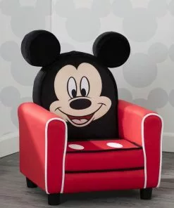 Delta Children Kids’ Chairs Mickey Mouse Figural Upholstered Kids Chair