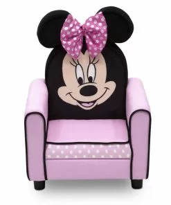 Delta Children Kids’ Chairs Minnie Mouse Figural Upholstered Kids Chair