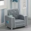 Delta Children Chelsea Kids Upholstered Chair With Cup Holder