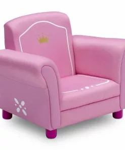 Delta Children Princess Crown Kids Upholstered Chair Kids’ Chairs