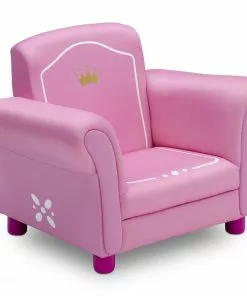 Delta Children Princess Crown Kids Upholstered Chair Kids’ Chairs