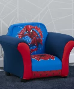 Delta Children Spider-Man Upholstered Chair With Sculpted Plastic Frame