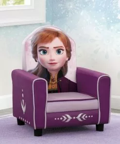 Delta Children Kids’ Chairs Frozen II Anna Figural Upholstered Kids Chair