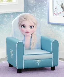Delta Children Kids’ Chairs Frozen II Elsa Figural Upholstered Kids Chair
