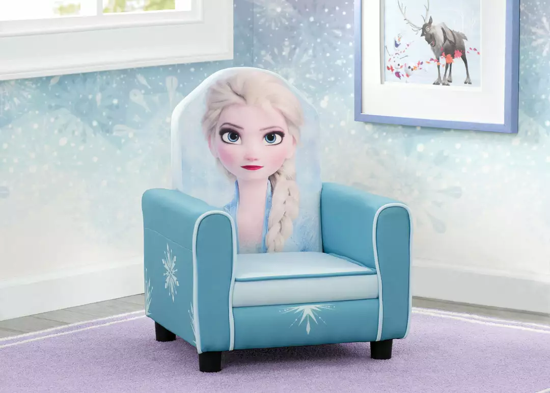 Delta Children Kids’ Chairs Frozen II Elsa Figural Upholstered Kids Chair 3 Delta Children Kids’ Chairs Frozen II Elsa Figural Upholstered Kids Chair
