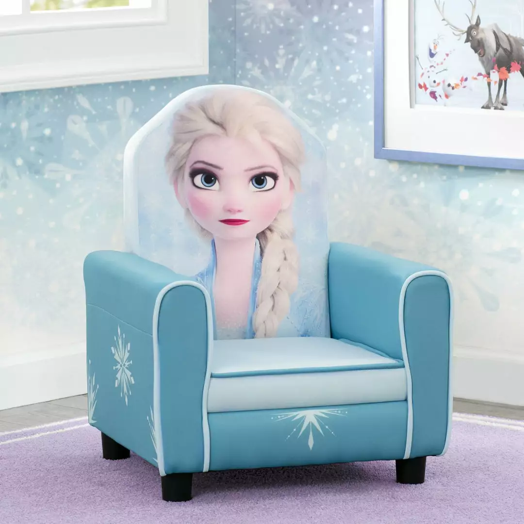 Delta Children Kids’ Chairs Frozen II Elsa Figural Upholstered Kids Chair 9 Delta Children Kids’ Chairs Frozen II Elsa Figural Upholstered Kids Chair