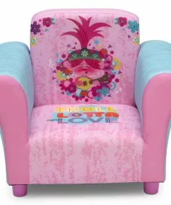 Delta Children Trolls World Tour Upholstered Chair Kids’ Chairs