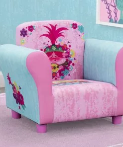 Delta Children Trolls World Tour Upholstered Chair Kids’ Chairs