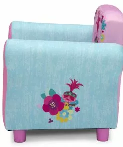 Delta Children Trolls World Tour Upholstered Chair Kids’ Chairs