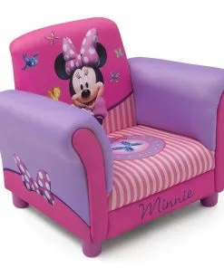 Delta Children Kids’ Chairs Minnie Mouse Upholstered Chair