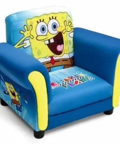 Delta Children Kids’ Chairs SpongeBob Upholstered Chair