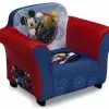 Delta Children Kids’ Chairs Mickey Mouse Upholstered Chair (with Sculpted Plastic Frame)