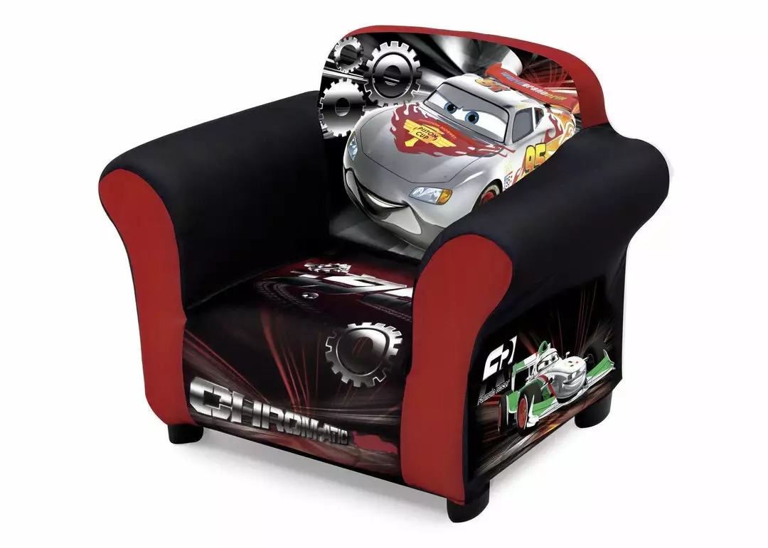 Delta Children Disney/Pixar Cars Upholstered Chair (with Sculpted Plastic Frame) Kids’ Chairs 5 Delta Children Disney/Pixar Cars Upholstered Chair (with Sculpted Plastic Frame) Kids’ Chairs