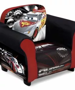 Delta Children Disney/Pixar Cars Upholstered Chair (with Sculpted Plastic Frame) Kids’ Chairs