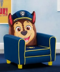 Delta Children Kids’ Chairs PAW Patrol Chase Figural Upholstered Kids Chair