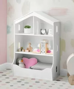 Delta Children Bookcases & Hutches Playhouse Bookcase With Toy Storage