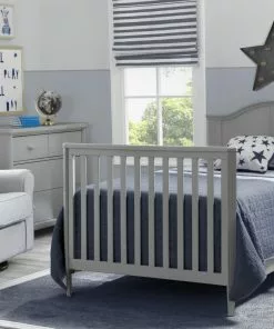 Delta Children Parker Mini Convertible Baby Crib With Mattress And 2 Sheets 18 Delta Children Parker Mini Convertible Baby Crib With Mattress And 2 Sheets